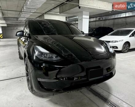 Черный Тесла Model Y, объемом двигателя 0 л и пробегом 39 тыс. км за 29500 $, фото 17 на Automoto.ua