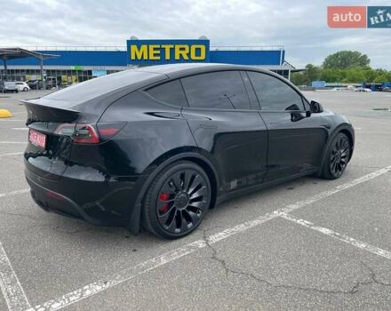 Черный Тесла Model Y, объемом двигателя 0 л и пробегом 53 тыс. км за 29500 $, фото 7 на Automoto.ua