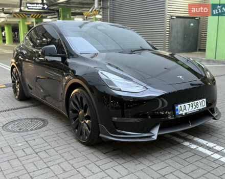 Черный Тесла Model Y, объемом двигателя 0 л и пробегом 16 тыс. км за 34000 $, фото 8 на Automoto.ua