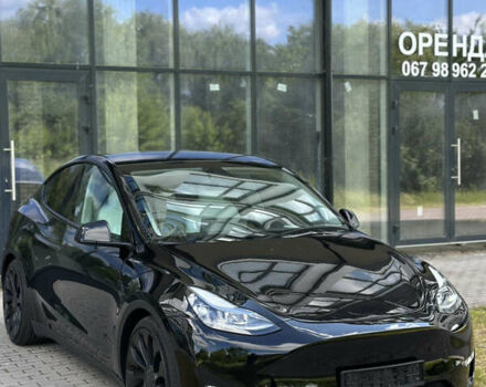 Черный Тесла Model Y, объемом двигателя 0 л и пробегом 13 тыс. км за 28900 $, фото 6 на Automoto.ua