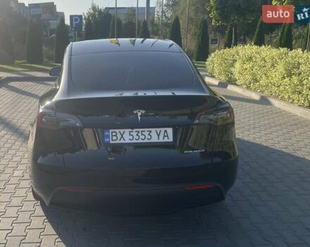 Черный Тесла Model Y, объемом двигателя 0 л и пробегом 46 тыс. км за 33000 $, фото 5 на Automoto.ua