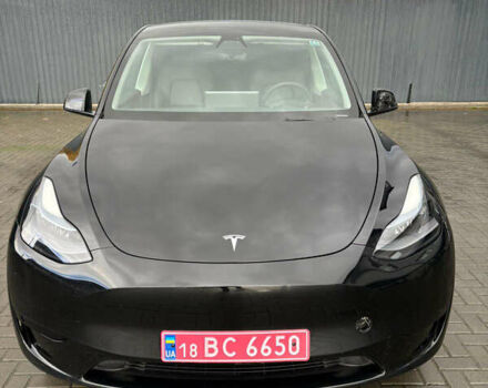 Черный Тесла Model Y, объемом двигателя 0 л и пробегом 59 тыс. км за 18900 $, фото 2 на Automoto.ua