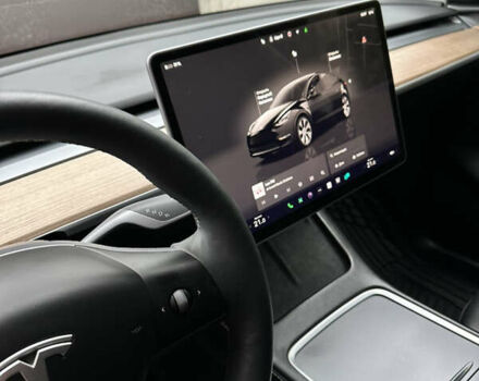 Черный Тесла Model Y, объемом двигателя 0 л и пробегом 8 тыс. км за 29900 $, фото 16 на Automoto.ua