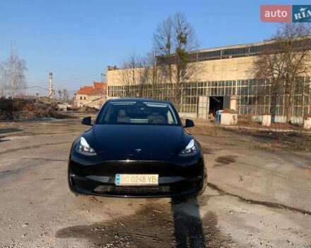 Черный Тесла Model Y, объемом двигателя 0 л и пробегом 25 тыс. км за 26500 $, фото 1 на Automoto.ua