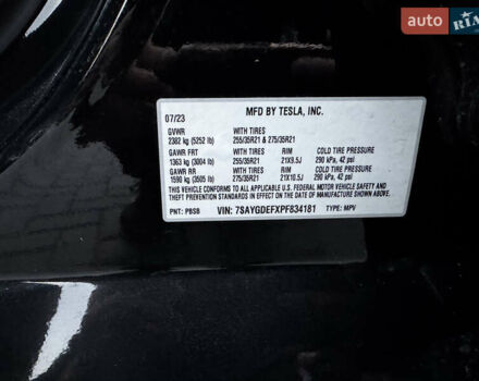 Чорний Тесла Model Y, об'ємом двигуна 0 л та пробігом 26 тис. км за 33000 $, фото 53 на Automoto.ua