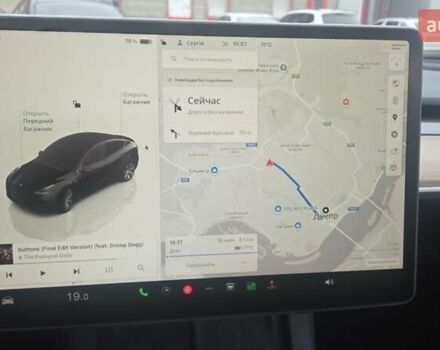 Черный Тесла Model Y, объемом двигателя 0 л и пробегом 49 тыс. км за 28900 $, фото 14 на Automoto.ua