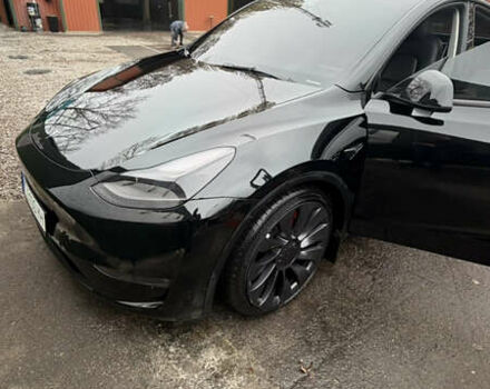 Чорний Тесла Model Y, об'ємом двигуна 0 л та пробігом 48 тис. км за 27500 $, фото 19 на Automoto.ua