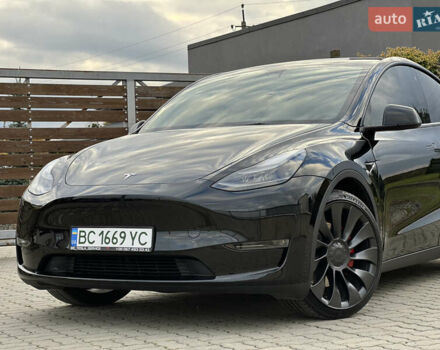 Чорний Тесла Model Y, об'ємом двигуна 0 л та пробігом 38 тис. км за 30799 $, фото 24 на Automoto.ua