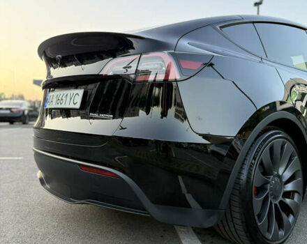 Черный Тесла Model Y, объемом двигателя 0 л и пробегом 34 тыс. км за 35000 $, фото 9 на Automoto.ua