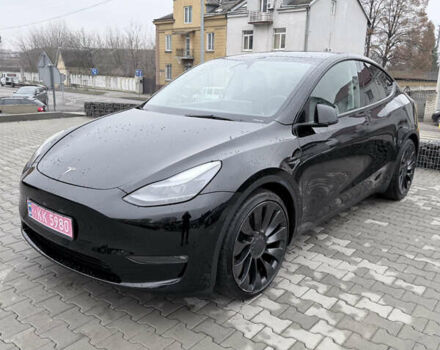 Черный Тесла Model Y, объемом двигателя 0 л и пробегом 84 тыс. км за 25900 $, фото 3 на Automoto.ua