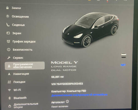 Чорний Тесла Model Y, об'ємом двигуна 0 л та пробігом 58 тис. км за 25800 $, фото 25 на Automoto.ua