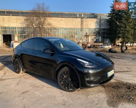 Черный Тесла Model Y, объемом двигателя 0 л и пробегом 25 тыс. км за 26500 $, фото 3 на Automoto.ua