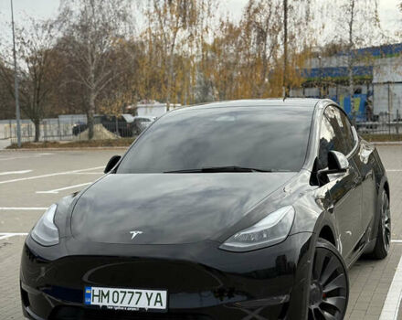 Чорний Тесла Model Y, об'ємом двигуна 0 л та пробігом 25 тис. км за 32000 $, фото 1 на Automoto.ua