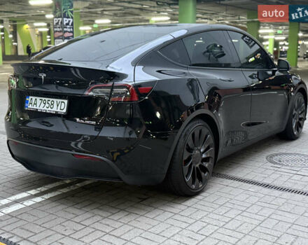 Черный Тесла Model Y, объемом двигателя 0 л и пробегом 16 тыс. км за 34000 $, фото 5 на Automoto.ua