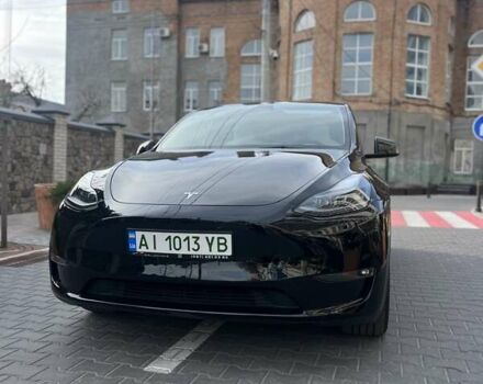 Черный Тесла Model Y, объемом двигателя 0 л и пробегом 21 тыс. км за 30500 $, фото 2 на Automoto.ua