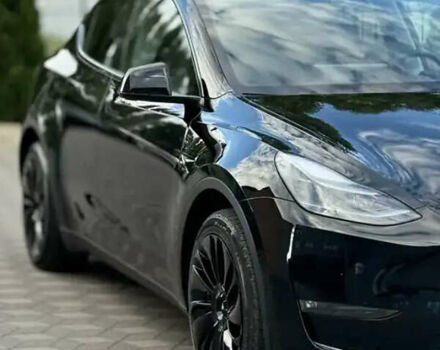 Черный Тесла Model Y, объемом двигателя 0 л и пробегом 34 тыс. км за 32500 $, фото 5 на Automoto.ua