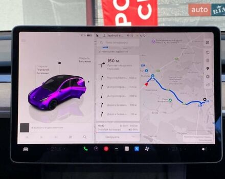 Черный Тесла Model Y, объемом двигателя 0 л и пробегом 17 тыс. км за 34500 $, фото 22 на Automoto.ua