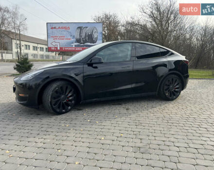 Черный Тесла Model Y, объемом двигателя 0 л и пробегом 25 тыс. км за 31500 $, фото 11 на Automoto.ua
