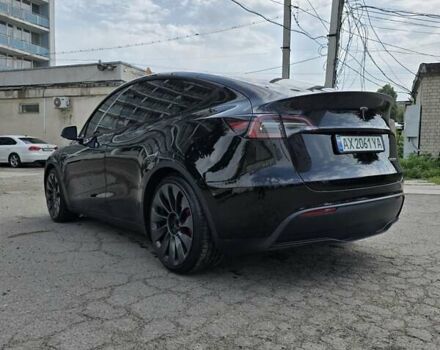 Черный Тесла Model Y, объемом двигателя 0 л и пробегом 19 тыс. км за 29500 $, фото 9 на Automoto.ua