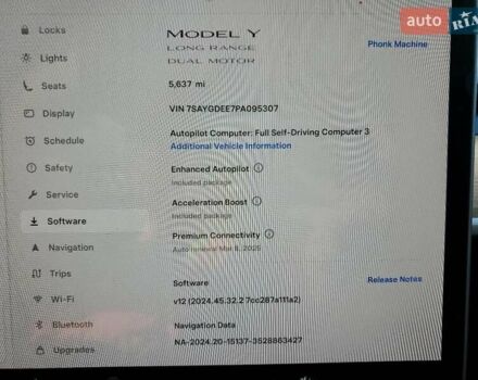 Чорний Тесла Model Y, об'ємом двигуна 0 л та пробігом 9 тис. км за 12500 $, фото 8 на Automoto.ua