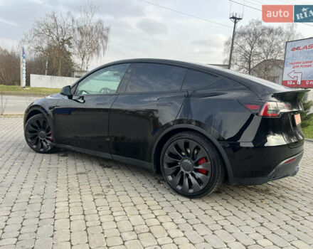 Черный Тесла Model Y, объемом двигателя 0 л и пробегом 25 тыс. км за 31500 $, фото 37 на Automoto.ua