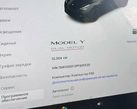 Черный Тесла Model Y, объемом двигателя 0 л и пробегом 12 тыс. км за 32500 $, фото 14 на Automoto.ua