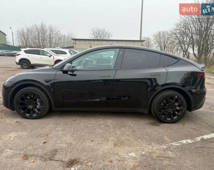 Черный Тесла Model Y, объемом двигателя 0 л и пробегом 35 тыс. км за 21900 $, фото 4 на Automoto.ua