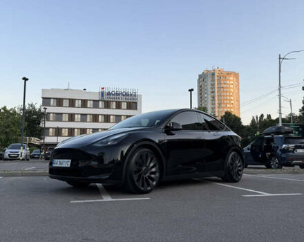 Черный Тесла Model Y, объемом двигателя 0 л и пробегом 34 тыс. км за 35000 $, фото 6 на Automoto.ua