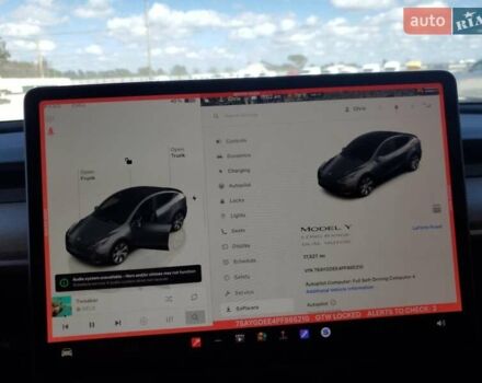Чорний Тесла Model Y, об'ємом двигуна 0 л та пробігом 30 тис. км за 14500 $, фото 8 на Automoto.ua