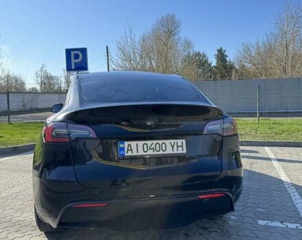 Черный Тесла Model Y, объемом двигателя 0 л и пробегом 34 тыс. км за 46999 $, фото 5 на Automoto.ua
