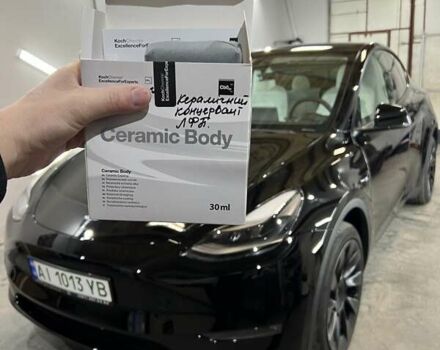 Черный Тесла Model Y, объемом двигателя 0 л и пробегом 21 тыс. км за 30500 $, фото 33 на Automoto.ua