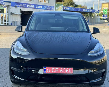 Черный Тесла Model Y, объемом двигателя 0 л и пробегом 35 тыс. км за 26000 $, фото 2 на Automoto.ua