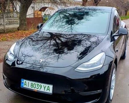 Чорний Тесла Model Y, об'ємом двигуна 0 л та пробігом 54 тис. км за 28000 $, фото 2 на Automoto.ua