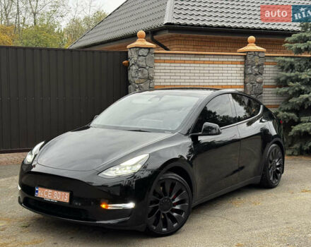 Чорний Тесла Model Y, об'ємом двигуна 0 л та пробігом 56 тис. км за 28700 $, фото 20 на Automoto.ua