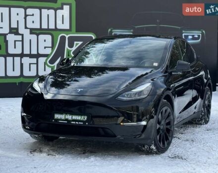 Черный Тесла Model Y, объемом двигателя 0 л и пробегом 1 тыс. км за 34900 $, фото 9 на Automoto.ua