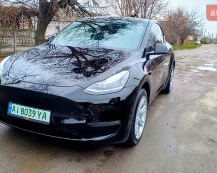 Чорний Тесла Model Y, об'ємом двигуна 0 л та пробігом 54 тис. км за 28000 $, фото 1 на Automoto.ua