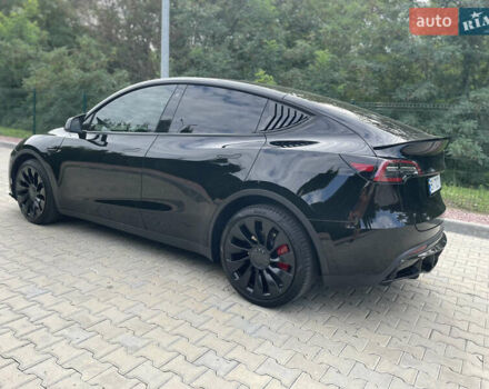 Черный Тесла Model Y, объемом двигателя 0 л и пробегом 39 тыс. км за 31000 $, фото 18 на Automoto.ua