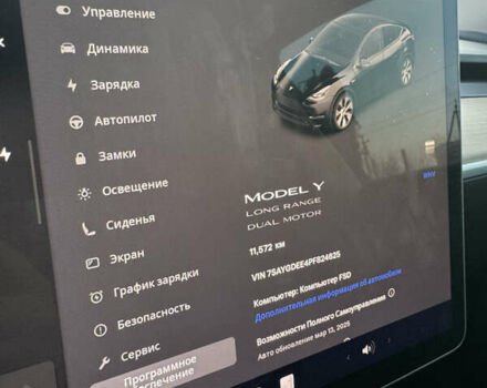 Черный Тесла Model Y, объемом двигателя 0 л и пробегом 11 тыс. км за 25500 $, фото 24 на Automoto.ua
