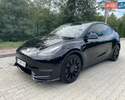 Черный Тесла Model Y, объемом двигателя 0 л и пробегом 39 тыс. км за 31000 $, фото 6 на Automoto.ua