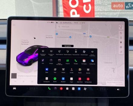 Черный Тесла Model Y, объемом двигателя 0 л и пробегом 17 тыс. км за 34500 $, фото 23 на Automoto.ua