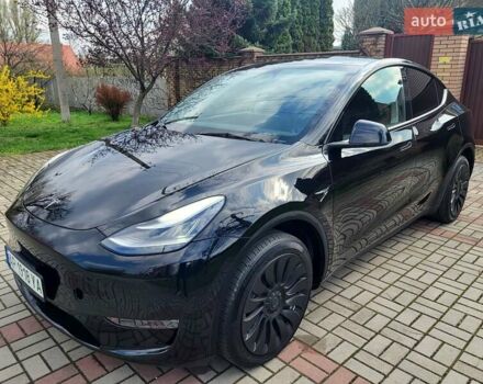 Черный Тесла Model Y, объемом двигателя 0 л и пробегом 34 тыс. км за 25000 $, фото 2 на Automoto.ua