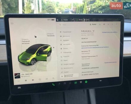 Тесла Model Y 2023 в Львове на Automoto.ua Черный Тесла Model Y, объемом двигателя 0 л и пробегом 35 тыс. км за 27500 $, фото 11 на Automoto.ua
