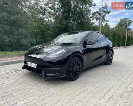 Черный Тесла Model Y, объемом двигателя 0 л и пробегом 39 тыс. км за 31000 $, фото 5 на Automoto.ua