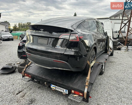 Черный Тесла Model Y, объемом двигателя 0 л и пробегом 27 тыс. км за 19200 $, фото 2 на Automoto.ua