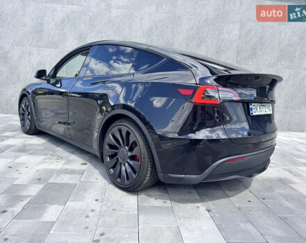 Черный Тесла Model Y, объемом двигателя 0 л и пробегом 12 тыс. км за 32500 $, фото 8 на Automoto.ua