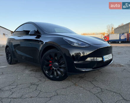 Чорний Тесла Model Y, об'ємом двигуна 0 л та пробігом 33 тис. км за 28499 $, фото 18 на Automoto.ua