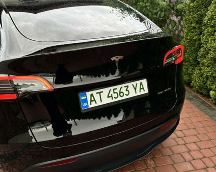 Черный Тесла Model Y, объемом двигателя 0 л и пробегом 8 тыс. км за 29900 $, фото 7 на Automoto.ua