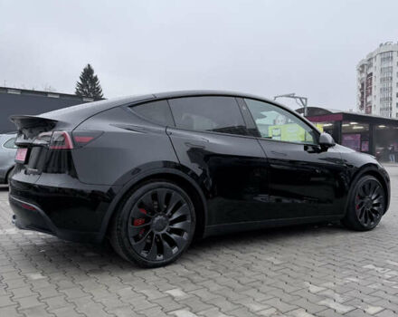 Черный Тесла Model Y, объемом двигателя 0 л и пробегом 84 тыс. км за 25900 $, фото 7 на Automoto.ua