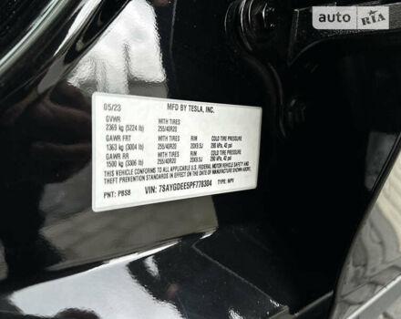 Черный Тесла Model Y, объемом двигателя 0 л и пробегом 19 тыс. км за 33500 $, фото 34 на Automoto.ua