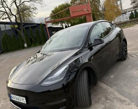 Черный Тесла Model Y, объемом двигателя 0 л и пробегом 29 тыс. км за 33900 $, фото 1 на Automoto.ua